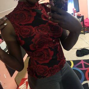 rose shirt